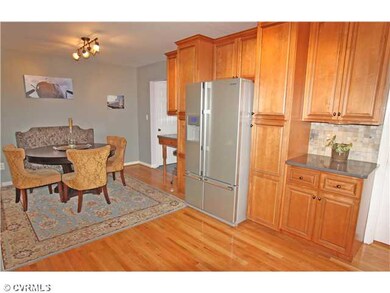 Kitchen - Renovated in 08' with wood floor,custom 