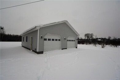 Large 2 stall detached garage