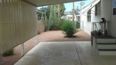Covered patio