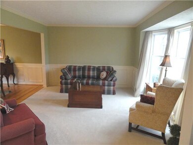 Living Room Living Room with bay window