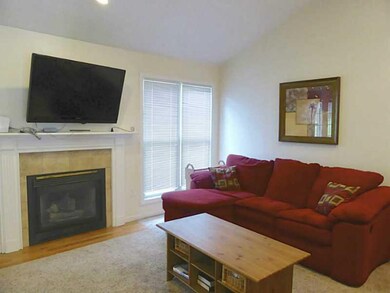 Living Room. Gas Fireplace plus neutral colors & c