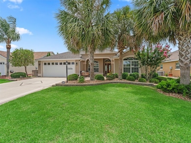 Professioanl landscape adds to the beauty of this home