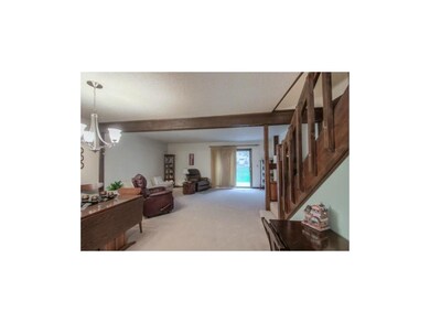 View of Dining & Living Room from entry.  Newer ca