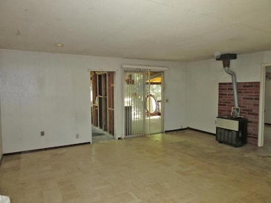 Living room at entry
