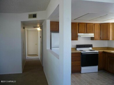 Kitchen & Part of Living Room