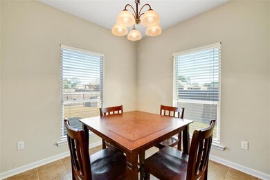 Dining Area Large Enough for that Bistro Table or