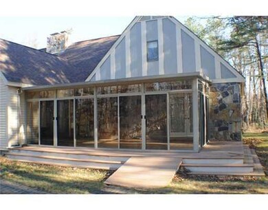 Exterior Back. Spacious attached...