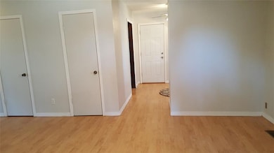Living area leading into the dining area