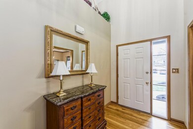 Foyer with Hardwood Floors