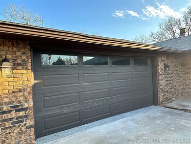 Attached garage