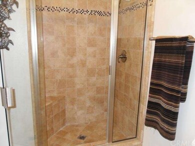 Beautiful tiled shower in Master Bath....
