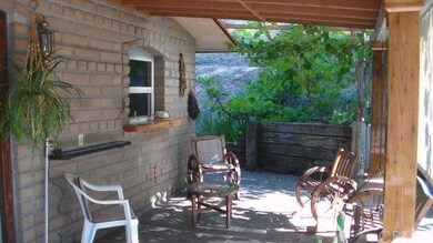Pass Through Window on Patio Off Kitchen