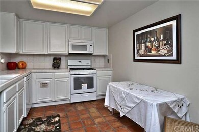 Kitchen with new gas stove and microwave (1/2016)