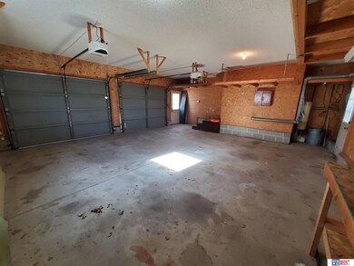 Large oversized 2 stall garage