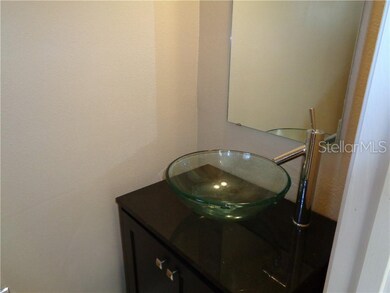 Downstairs convenient half bath.