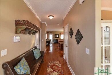 View from front door - bonus/family room to the le