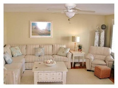 Living Room. This sunny living room...