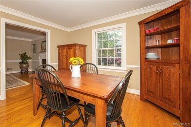 Dining Room with hardwood floors
