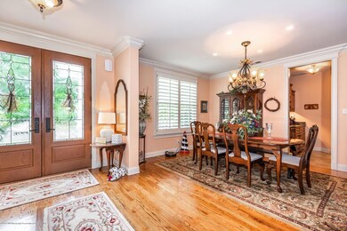 foyer opens to dining room