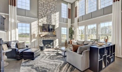 Two Story Great Room - Model Home