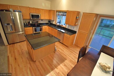 Kitchen with Granite & Hardwood Floors