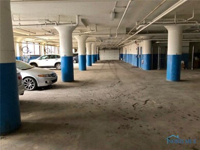 Well lite underground parking and storage