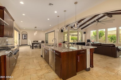Open floor plan view