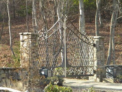 Entrance gate tot he neighborhood.