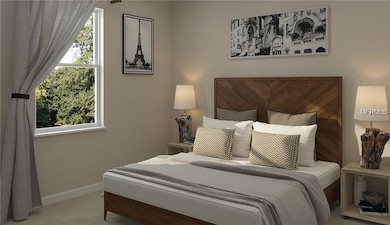 Bedroom 2 - image of furnished model