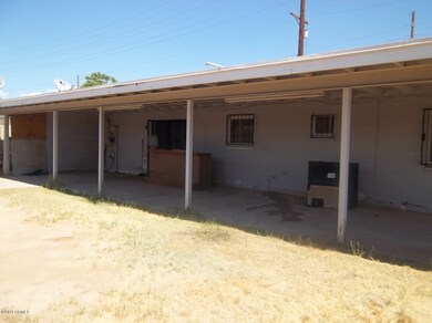 Large covered patio