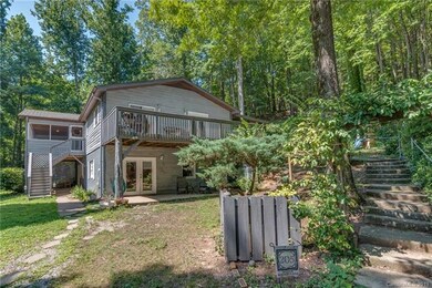 View from driveway