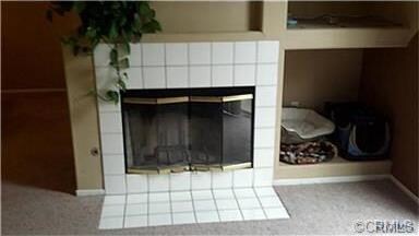Fireplace in livingroom