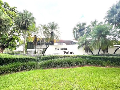 Calusa Point sign