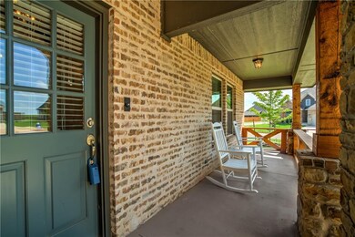 Perfect front porch for rocking!