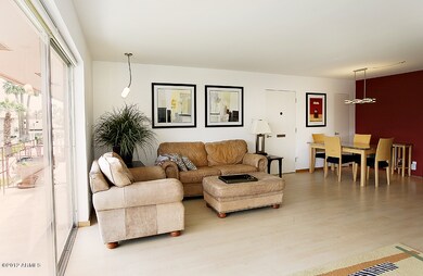 Living Room Flows Into Dining Room