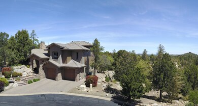 An Aerial Panoramic Front View