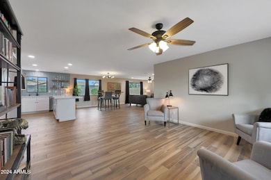 Formal living/lounge area upon entry