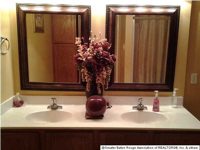 Double Vanity in Hall Bath