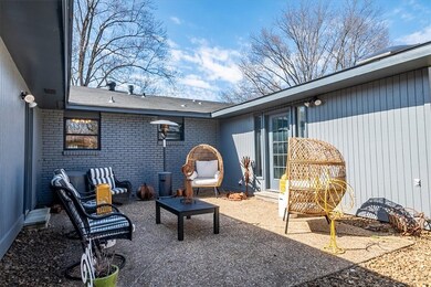 Rear patio