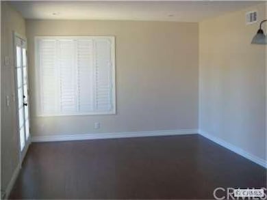 Living room with hardwood floors