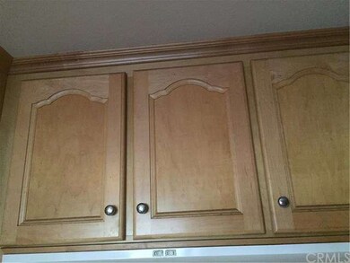Newer kitchen cabinets.