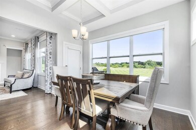 Opens to deck as well as living room.