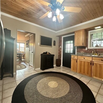 Entrance to dining area