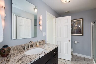 Guest bath - completely remodeled! Connects to gue