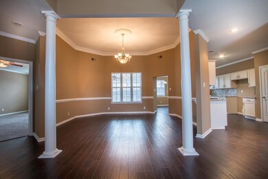 A view from the front door to the Great Room.