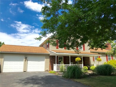 2 Car Garage with double wide driveway for easy ca