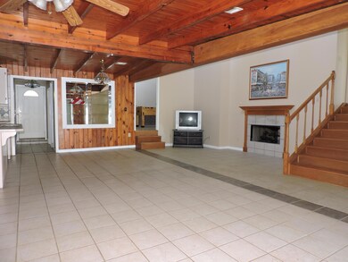greatroom with fireplace