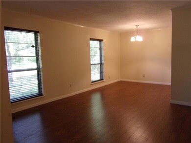 Formal Living and Dining Room showing new laminate