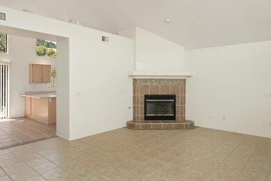 Tiled Fireplace