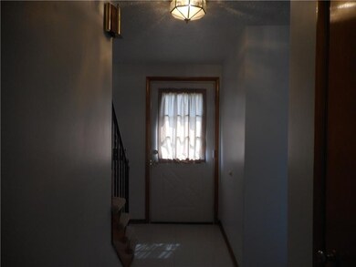 Front door view from hallway